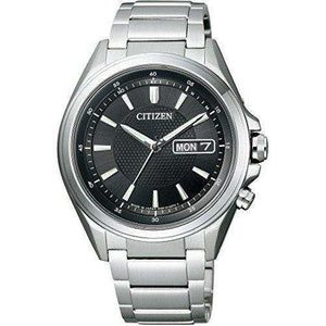 ROOK JAPAN:CITIZEN ATTESA ECO-DRIVE RADIO WAVE DAY DATE MEN WATCH AT6040-58E,JDM Watch,Citizen Attesa