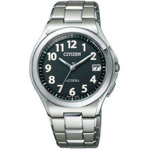 ROOK JAPAN:CITIZEN ATTESA ECO-DRIVE RADIO WAVE SILVER MEN WATCH ATD53-2846,JDM Watch,Citizen Attesa