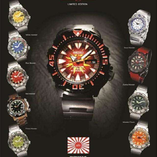 ROOK JAPAN:SEIKO MONSTER 10TH ANNIVERSARY THE SUN MEN WATCH (2,323 Limited) SRP459,JDM Watch,Seiko Special Model