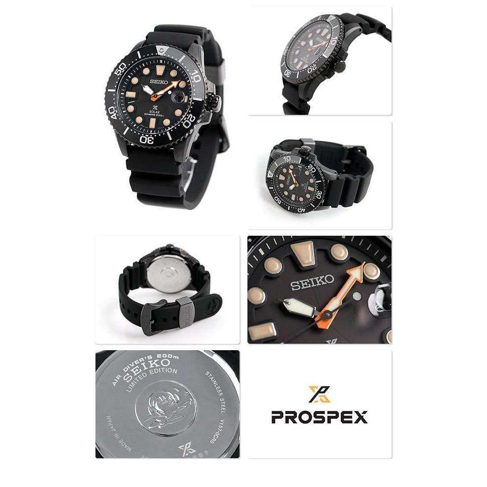 SEIKO PROSPEX BLACK SERIES MEN WATCH JDM LIMITED EDITION SBDJ035 SBDL053 SBDY005 ROOK JAPAN