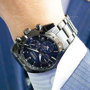SEIKO ASTRON GPS SOLAR ALL BLACK MEN WATCH SBXC077 - ROOK JAPAN