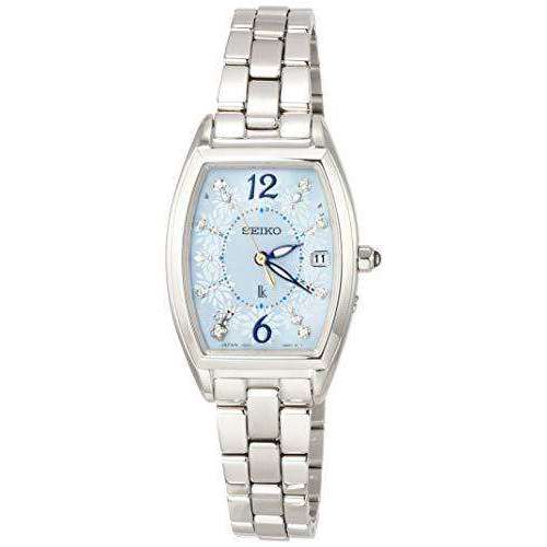 SEIKO LUKIA SUMMER EDITION WITH SWAROVSKI CRYSTALS SOLAR RADIO