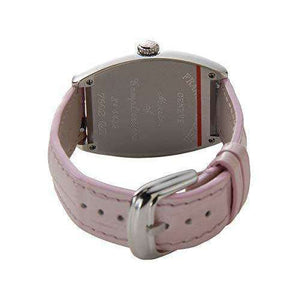 ROOK JAPAN:FRANCK MULLER CINTREES CURVEX PINK LEATHER WOMEN WATCH 7502QZ,Luxury Watch,Franck Muller