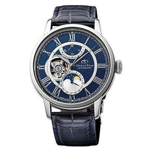 ROOK JAPAN:ORIENT STAR MOON PHASE MECHANICAL NAVY MEN WATCH RK-AM0002L,JDM Watch,Orient Moon Phase