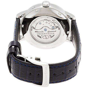 ROOK JAPAN:ORIENT STAR MOON PHASE MECHANICAL NAVY MEN WATCH RK-AM0002L,JDM Watch,Orient Moon Phase