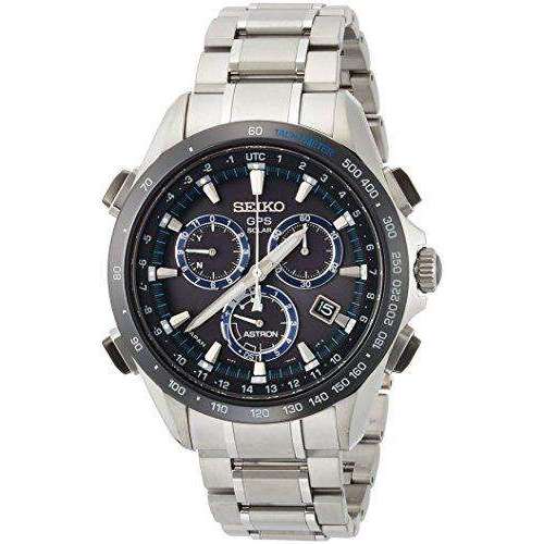 ROOK JAPAN:SEIKO ASTRON  GPS SOLAR CHRONOGRAPH SILVER MEN WATCH SBXB099,JDM Watch,Seiko Astron