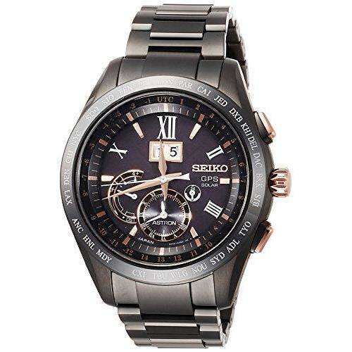 ROOK JAPAN:SEIKO ASTRON BIG-DATE TITANIUM MODEL BLACK MEN WATCH SBXB141,JDM Watch,Seiko Astron