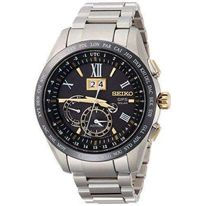 ROOK JAPAN:SEIKO ASTRON BIG-DATE TITANIUM MODEL SILVER MEN WATCH SBXB139,JDM Watch,Seiko Astron