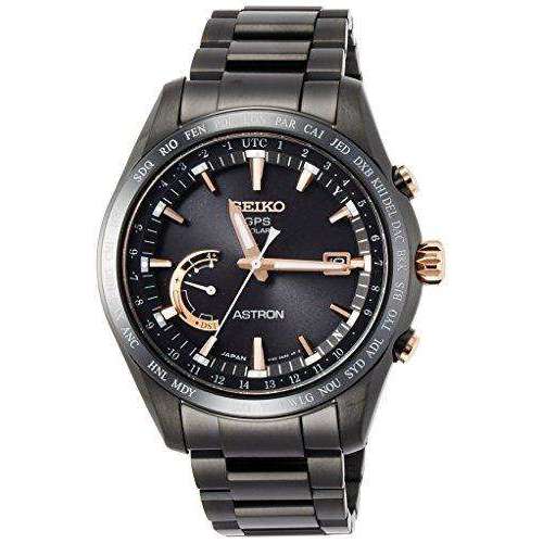 ROOK JAPAN:SEIKO ASTRON GPS SOLAR BLACK MEN WATCH SBXB113,JDM Watch,Seiko Astron