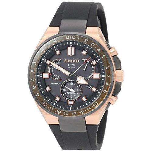 ROOK JAPAN:SEIKO ASTRON GPS SOLAR EXECUTIVE SPORTS LINE TITANIUM BLACK DIAL MEN WATCH SBXB170,JDM Watch,Seiko Astron