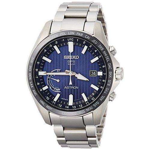 ROOK JAPAN:SEIKO ASTRON GPS SOLAR TRIPLE DIAL SILVER MEN WATCH SBXB159,JDM Watch,Seiko Astron