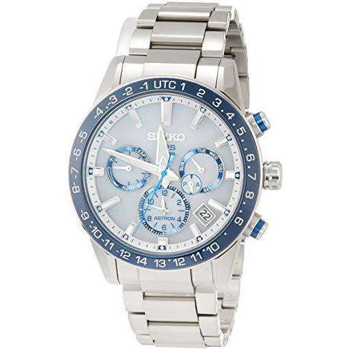SEIKO ASTRON GPS SOLAR WORLD TIME SAPPHIRE GLASS SILVER MEN