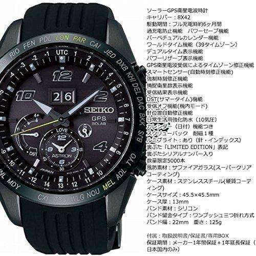 ROOK JAPAN:SEIKO ASTRON NOVAK DJOKOVIC LIMITED MODEL BLACK MEN WATCH (5000 LIMITED) SBXB143,JDM Watch,Seiko Astron