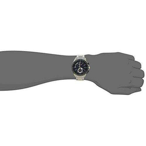 SEIKO BRIGHTZ SOLAR RADIO WAVE DUAL TIME TITANIUM MODEL SILVER MEN