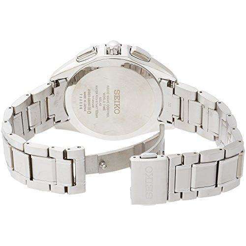 ROOK JAPAN:SEIKO BRIGHTZ SOLAR RADIO WAVE DUAL TIME TITANIUM MODEL SILVER MEN WATCH SAGA243,JDM Watch,Seiko Brightz