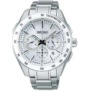 ROOK JAPAN:SEIKO BRIGHTZ SOLAR RADIO WAVE SAPPHIRE GLASS SILVER MEN WATCH SAGA169,JDM Watch,Seiko Brightz