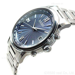 ROOK JAPAN:SEIKO BRIGHTZ SOLAR RADIO WAVE TITANIUM WORLD TIME CLASSIC TASTE SILVER MEN WATCH SAGZ103,JDM Watch,Seiko Brightz