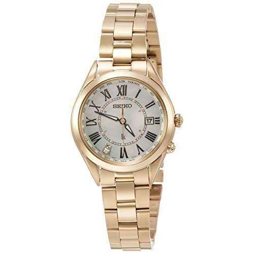 ROOK JAPAN:SEIKO LUKIA LADY GOLD SOLAR RADIO WAVE WOMEN WATCH SSQV068,JDM Watch,Seiko Lukia