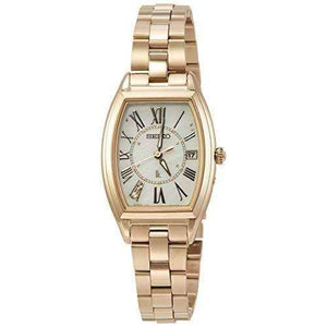 ROOK JAPAN:SEIKO LUKIA LADY GOLD SOLAR RADIO WAVE WOMEN WATCH SSQW046,JDM Watch,Seiko Lukia