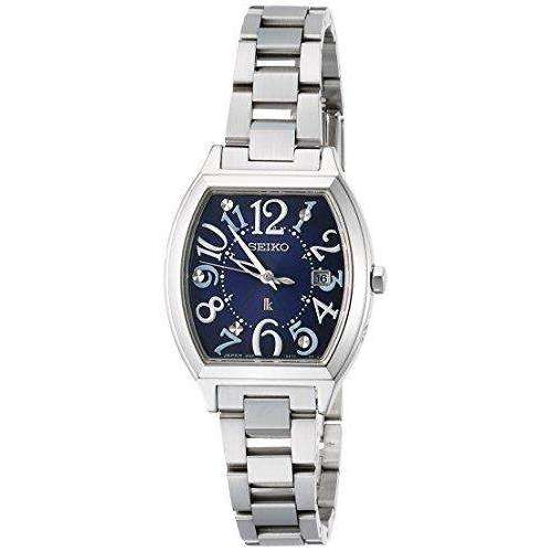 ROOK JAPAN:SEIKO LUKIA SOLAR RADIO WAVE SILVER WOMEN WATCH SSVW093,JDM Watch,Seiko Lukia