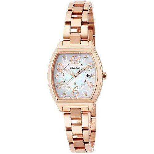 SEIKO LUKIA SOLAR RADIO WAVE WOMEN WATCH SSVN028 - ROOK JAPAN