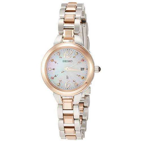 ROOK JAPAN:SEIKO LUKIA SOLAR SUMMER SWAROVSKI CRYSTALS PLATINUM DIASHIELD WOMEN WATCH (2500 LIMITED) SSVW154,JDM Watch,Seiko Lukia