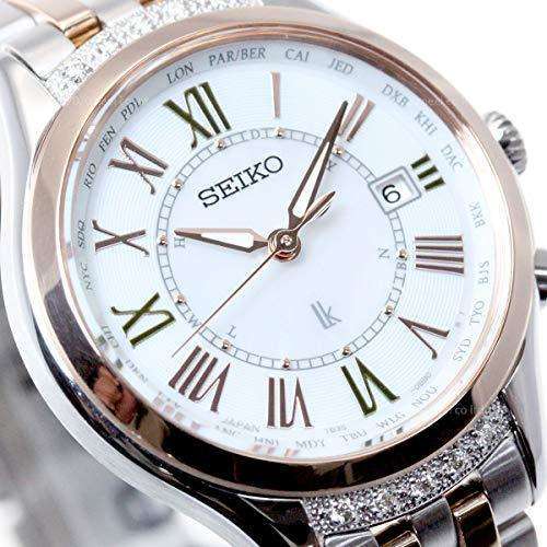 ROOK JAPAN:SEIKO LUKIA SOLAR RADIO WAVE HARUKA AYASE WOMEN WATCH SSVV054,JDM Watch,Seiko Lukia