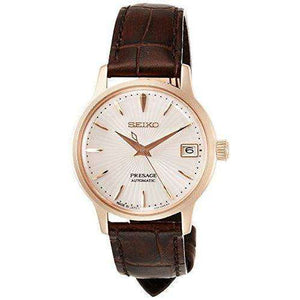 ROOK JAPAN:SEIKO PRESAGE BASIC LINE PALE PINK DIAL WOMEN WATCH SRRY028,JDM Watch,Seiko Presage