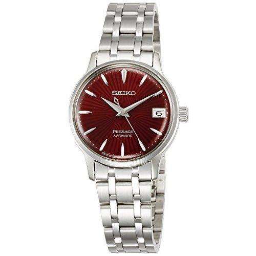 ROOK JAPAN:SEIKO PRESAGE BASIC LINE RED DIAL WOMEN WATCH SRRY027,JDM Watch,Seiko Presage