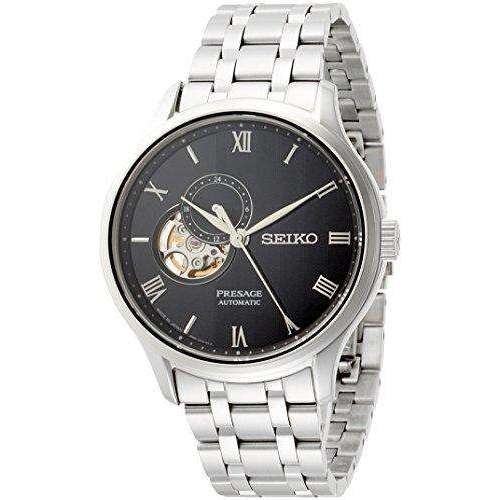 ROOK JAPAN:SEIKO PRESAGE BASIC LINE SEMI SKELETON SAPPHIRE GLASS MEN WATCH SARY093,JDM Watch,Seiko Presage