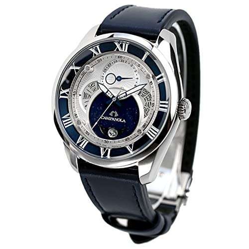 ROOK JAPAN:CAMPANOLA MOON PHASE ECO DRIVE MEN WATCH BU0020-20A,JDM Watch,Campanola