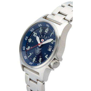 ROOK JAPAN:KENTEX JSDF STANDARD METAL BELT VERSION SILVER MEN WATCH S455M-10,JDM Watch,Kentex