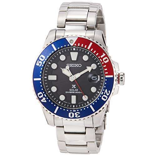 ROOK JAPAN:SEIKO PROSPEX DIVER SOLAR DIVER PEPSI MEN WATCH SBDJ047,JDM Watch,Seiko Prospex