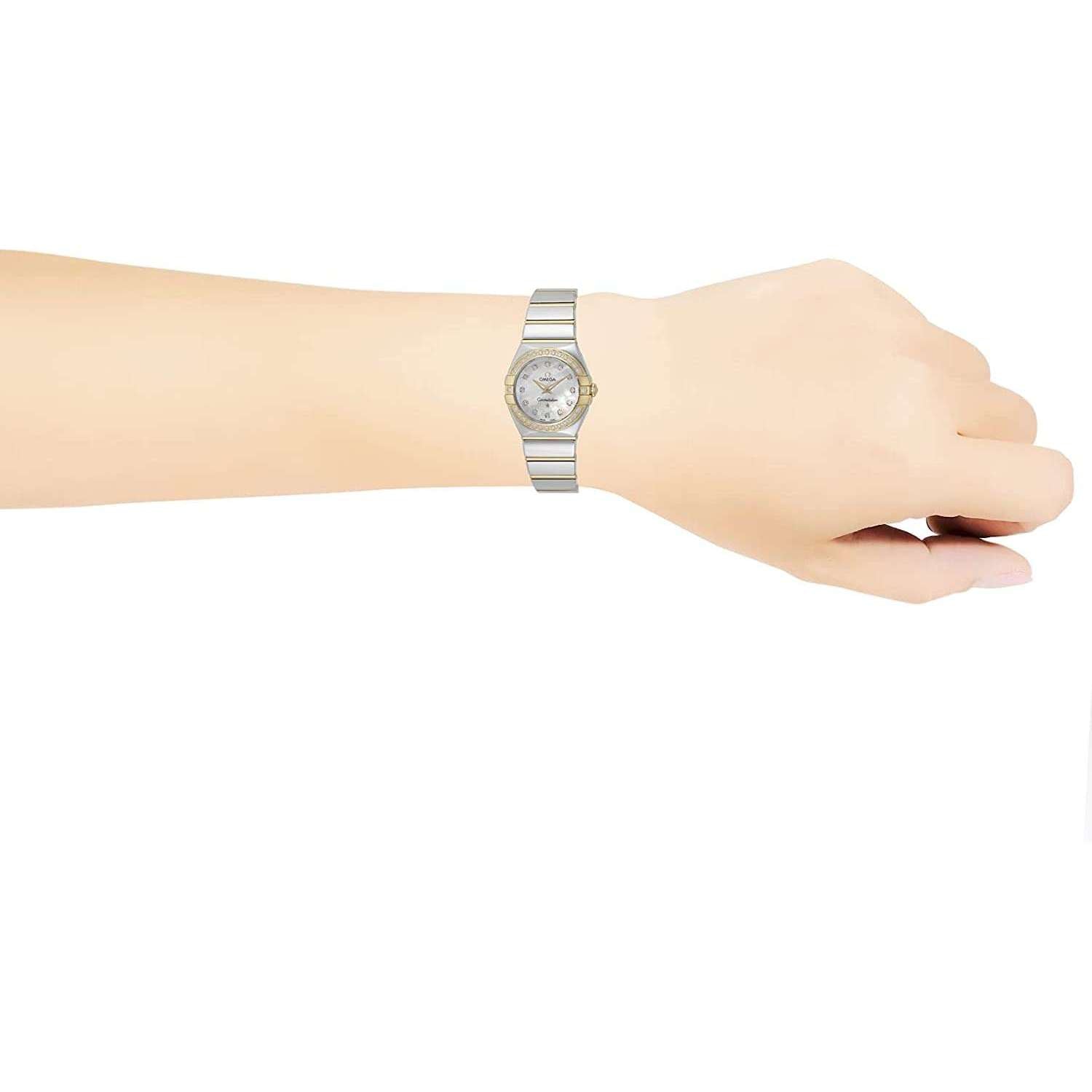 ROOK JAPAN:OMEGA CONSTELLATION QUARTZ 24 MM WOMEN WATCH 123.25.24.60.55.007,Luxury Watch,Omega