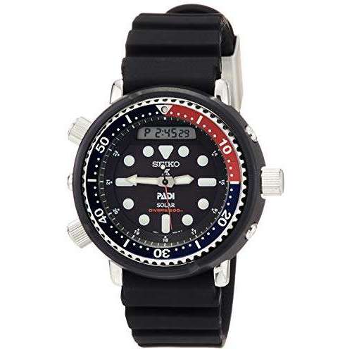 SEIKO PROSPEX PADI SOLAR DIVER ANA-DIGI MEN WATCH SBEQ003 SEIKO PROSPEX PADI SOLAR DIVER ANA-DIGI MEN WATCH SBEQ003