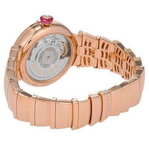 BVLGARI LUCEA AUTOMATIC 33 MM WOMEN WATCH LUP33WGGD/11 - ROOK JAPAN