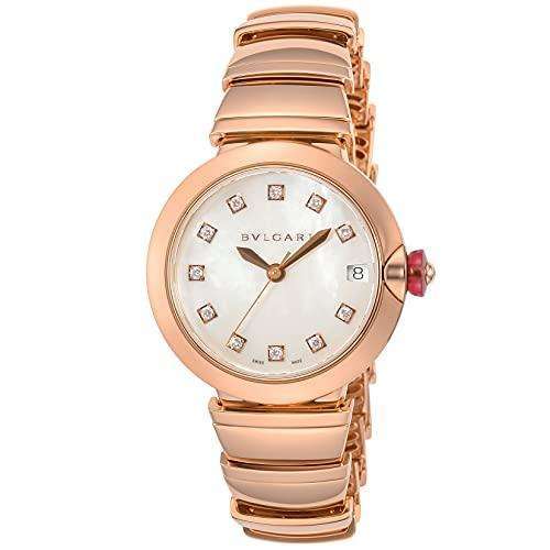 ROOK JAPAN:BVLGARI LUCEA AUTOMATIC 33 MM WOMEN WATCH LUP33WGGD/11,Luxury Watch,Bvlgari