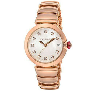 ROOK JAPAN:BVLGARI LUCEA AUTOMATIC 33 MM WOMEN WATCH LUP33WGGD/11,Luxury Watch,Bvlgari