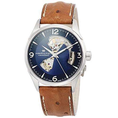 ROOK JAPAN:HAMILTON JAZZMASTER OPEN HEART AUTO 42 MM MEN WATCH H32705041,Fashion Watch,Hamilton