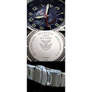 ROOK JAPAN:KENTEX JSDF STANDARD SOLAR AIR PROFESSIONAL MODEL SILVER MEN WATCH S715M-05,JDM Watch,KENTEX(ケンテックス)