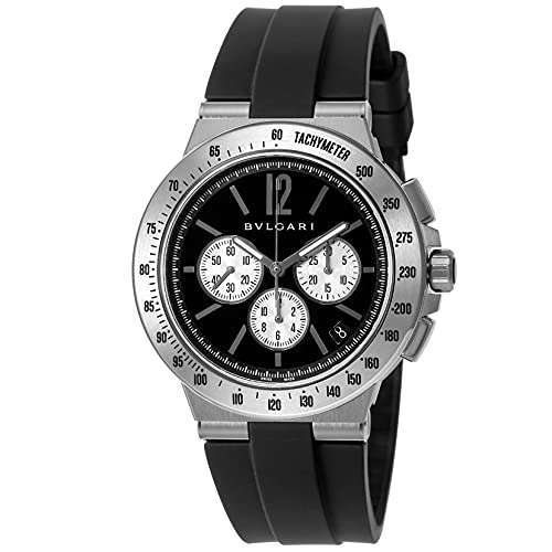 ROOK JAPAN:BVLGARI DIAGONO AUTOMATIC 43 MM MEN WATCH DG41BSVDCH-SET-BLK,Luxury Watch,Bvlgari