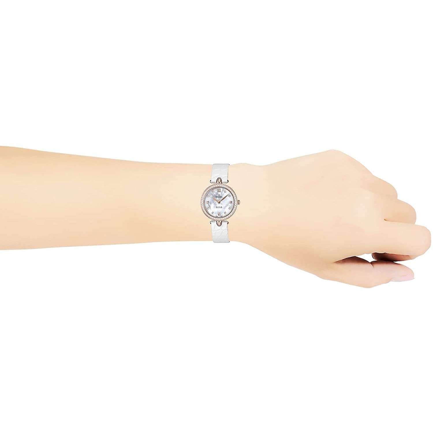 ROOK JAPAN:OMEGA DE VILLE QUARTZ 27 MM WOMEN WATCH 424.58.27.60.55.002,Luxury Watch,Omega