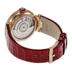 BVLGARI LUCEA AUTOMATIC 33 MM WOMEN WATCH LUP33C6GDLD/11 - ROOK JAPAN