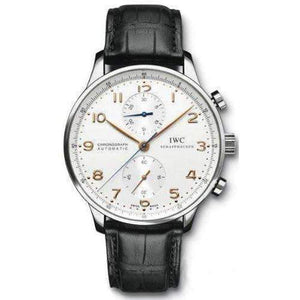 ROOK JAPAN:IWC PORTUGIESER CHRONOGRAPH SILVER AUTOMATIC MEN WATCH  IW371445,Luxury Watch,IWC Portuguese