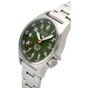 ROOK JAPAN:KENTEX JSDF STANDARD METAL BELT VERSION SILVER MEN WATCH S455M-09,JDM Watch,Kentex