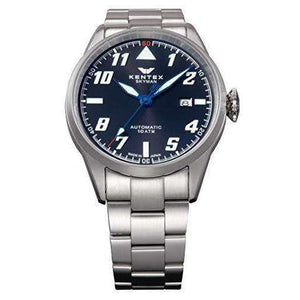 ROOK JAPAN:KENTEX SKYMAN PILOT ALPHA MECHANICAL AUTOMATIC SILVER MEN WATCH S688X-20,JDM Watch,KENTEX(ケンテックス)