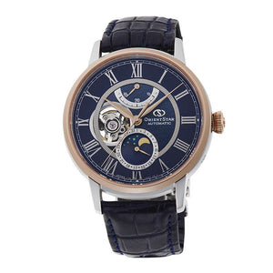 ROOK JAPAN:ORIENT STAR CLASSIC COLLECTION MECHANICAL MOON PHASE MEN WATCH (500 LIMITED) RK-AM0009L,JDM Watch,Orient Star Mechanical Moon Phase