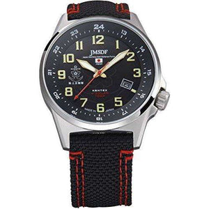 ROOK JAPAN:KENTEX JSDF STANDARD SOLAR MARINE PROFESSIONAL MODEL BLACK MEN WATCH S715M-03,JDM Watch,KENTEX(ケンテックス)