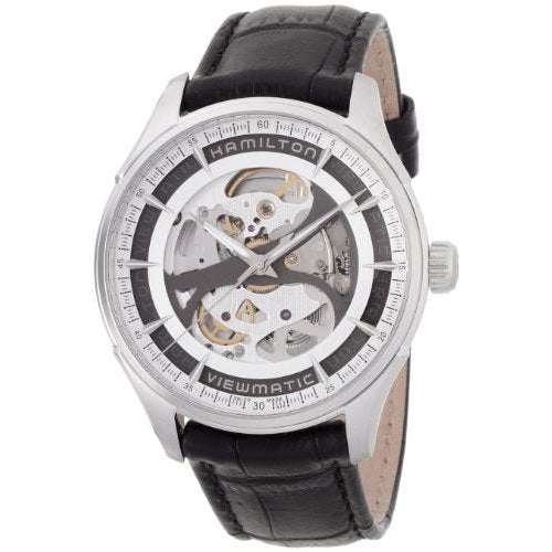 ROOK JAPAN:HAMILTON JAZZMASTER VIEWMATIC SKELETON GENT AUTO 40 MM MEN WATCH H42555751,Fashion Watch,Hamilton