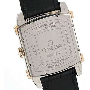 ROOK JAPAN:OMEGA MUSEUM COLLECTION TONNEAU RENVERSE 35 MM MEN WATCH (1952 LIMITED) 5705.30.01,Luxury Watch,Omega